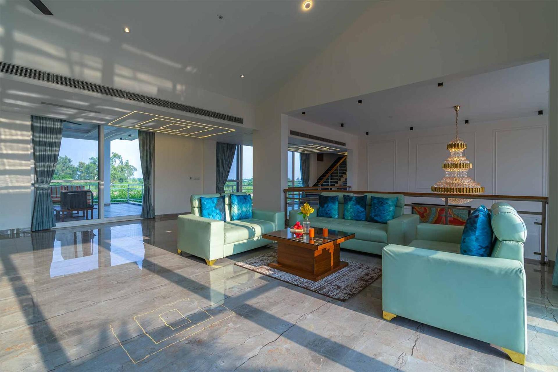 Stayvista At Serenity Farms With Pool, Lawn, Bonfire & Bbq Sohna Exterior photo