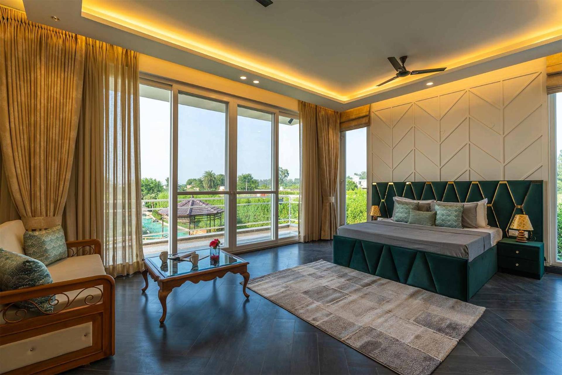 Stayvista At Serenity Farms With Pool, Lawn, Bonfire & Bbq Sohna Exterior photo